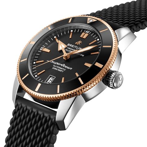 breitling superocean 42 rubber strap|Breitling rubber strap price.